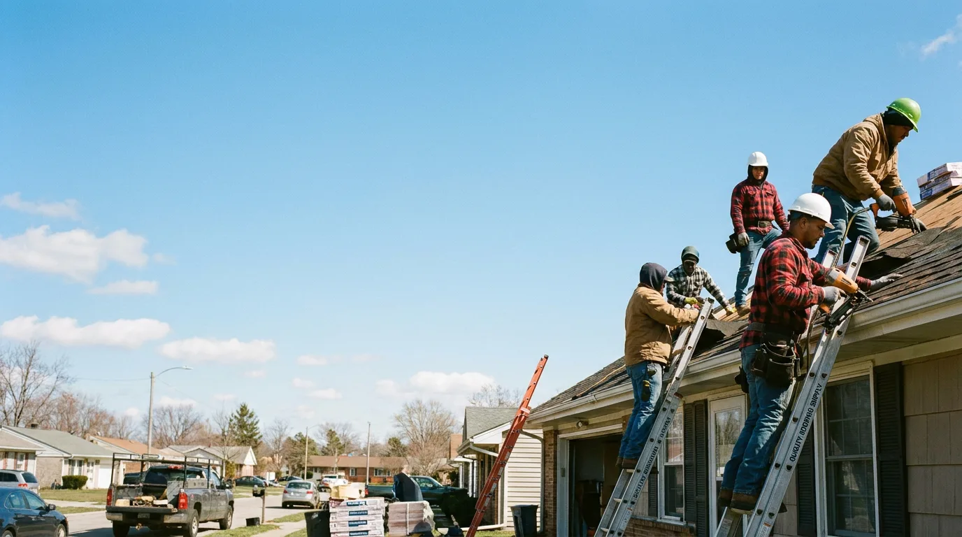 Roofing in Slate Run, PA near me